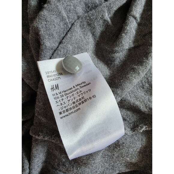 H&M Gray Sequined Cap Sleeve Top - Picture 6 of 9